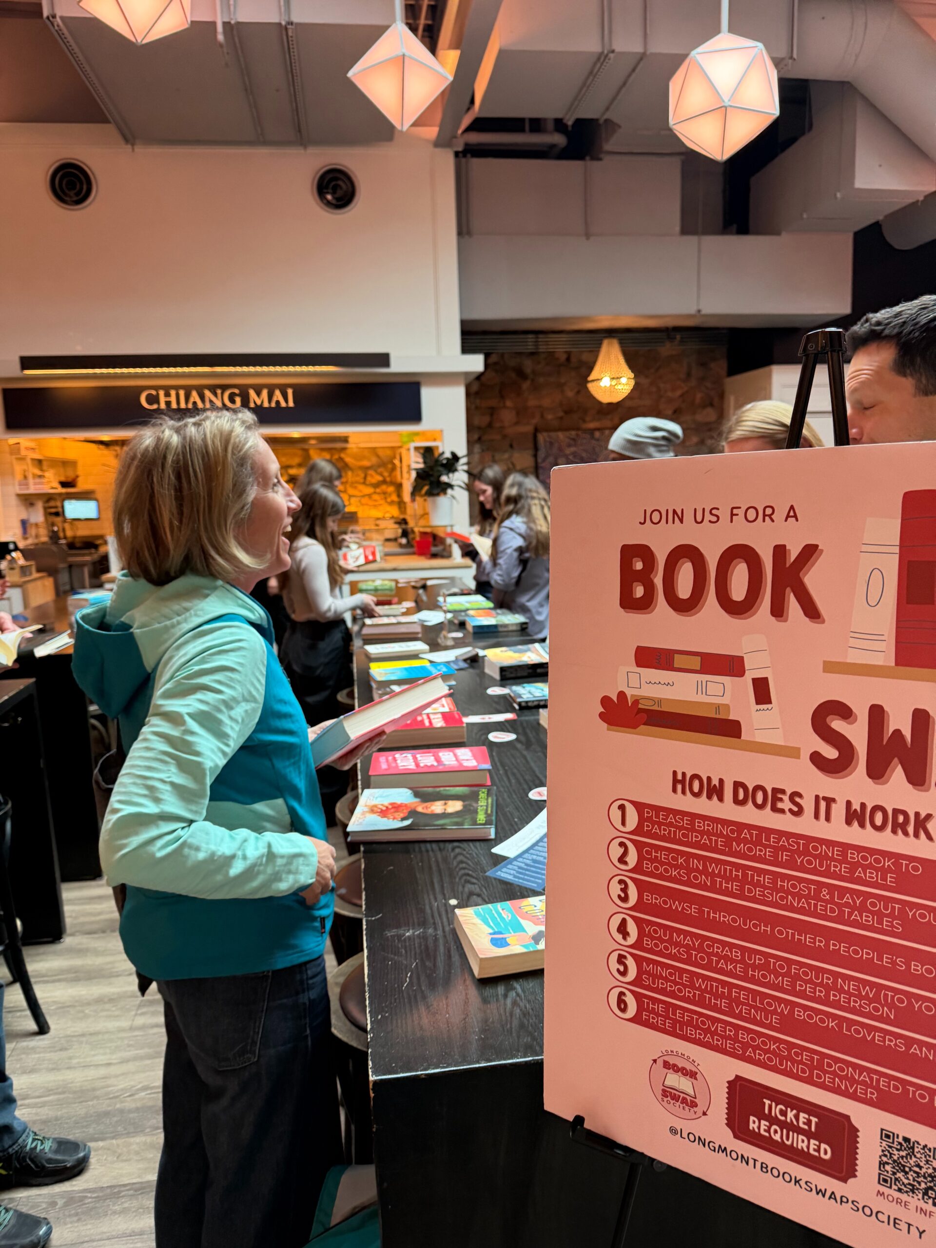 Boulder Book Swap at the Dairy
