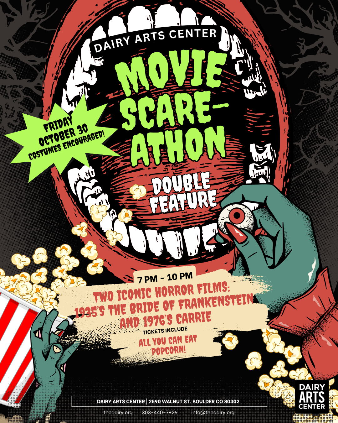 Movie Scare-a-thon Double Feature